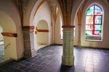 Die Krypta erstrahlt bereits wieder in neuem Glanz.