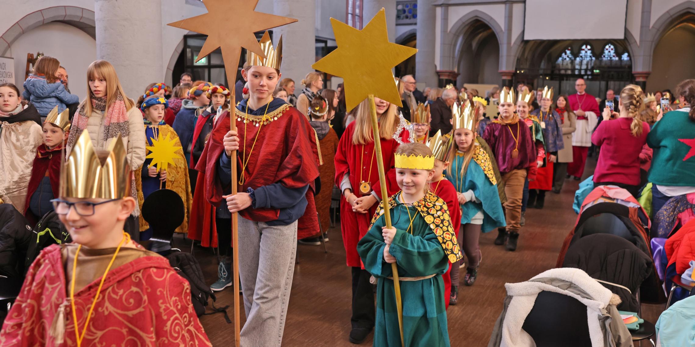 Aussendungsgottesdienst Sternsinger 2024