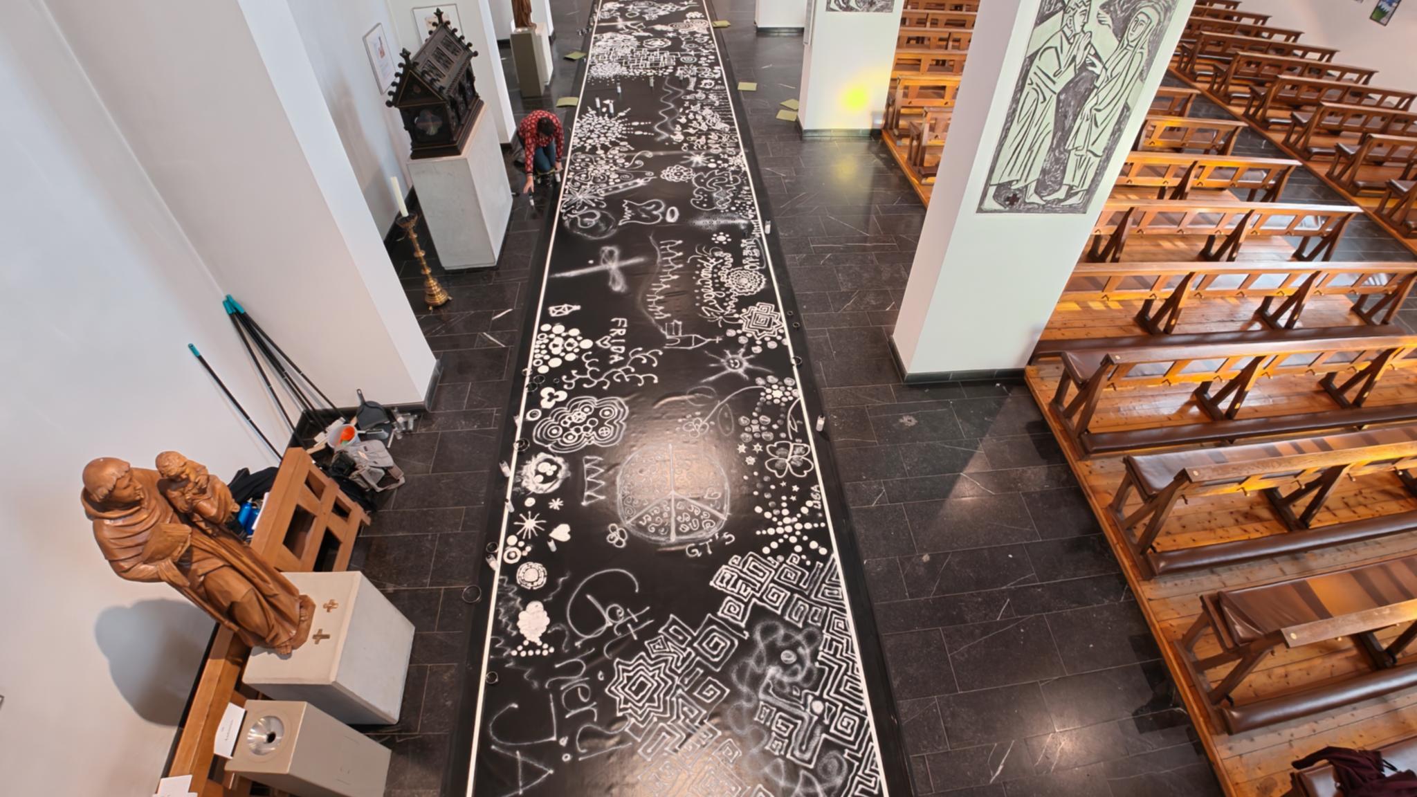 Kunstprojekt in Alsdorf Hoengen