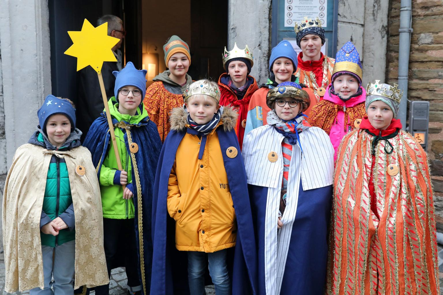 Mädchen und Jungen aus 272 Gemeinden und Gruppen waren als Sternsinger im Bistum Aachen unterwegs. (c) Bistum Aachen/Andreas Steindl