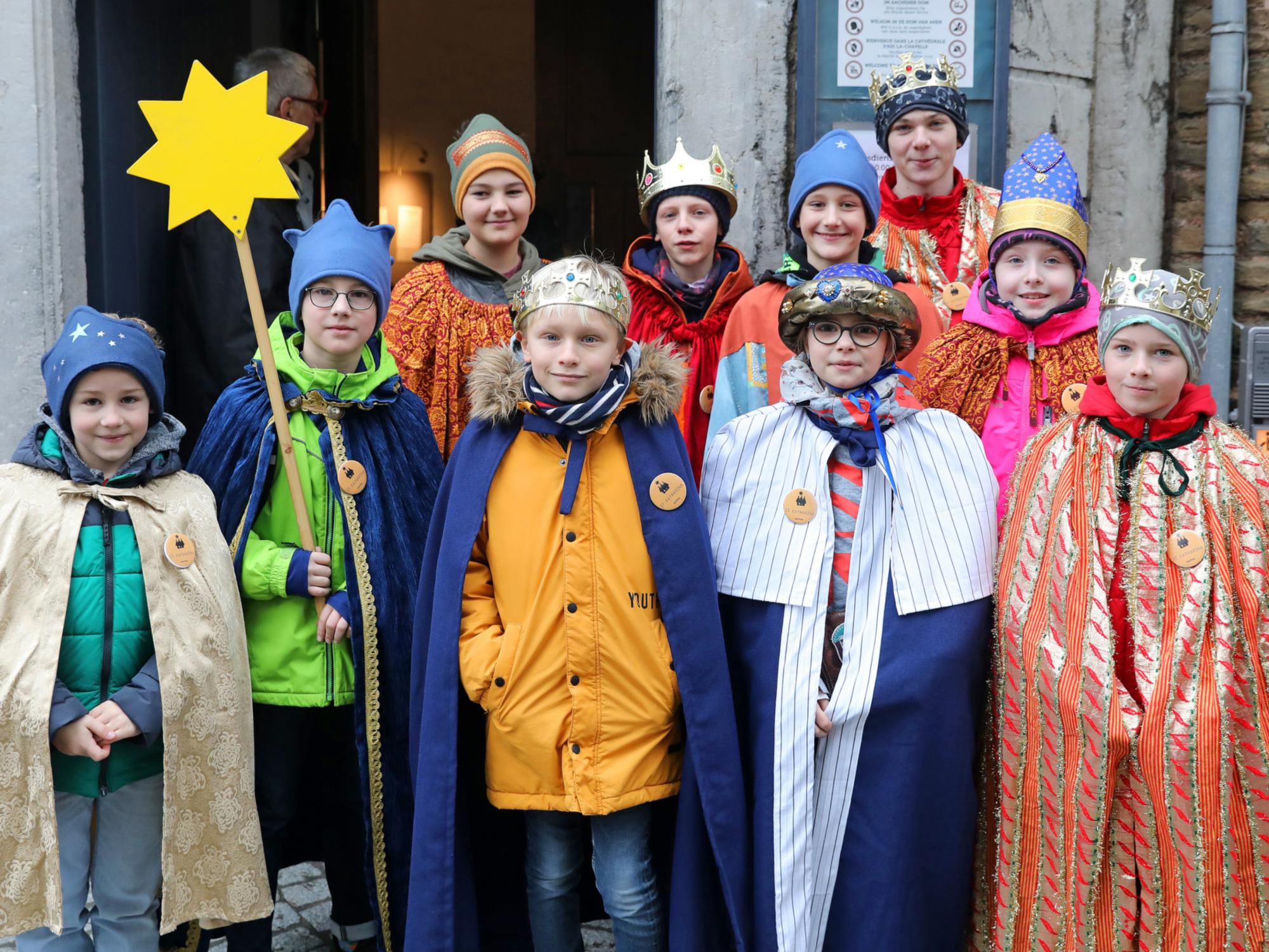 Mädchen und Jungen aus 272 Gemeinden und Gruppen waren als Sternsinger im Bistum Aachen unterwegs.