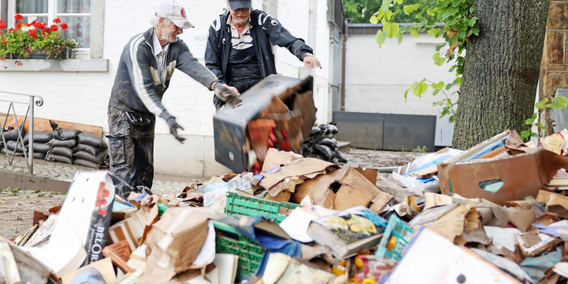 Kornelimünster Aufräumen