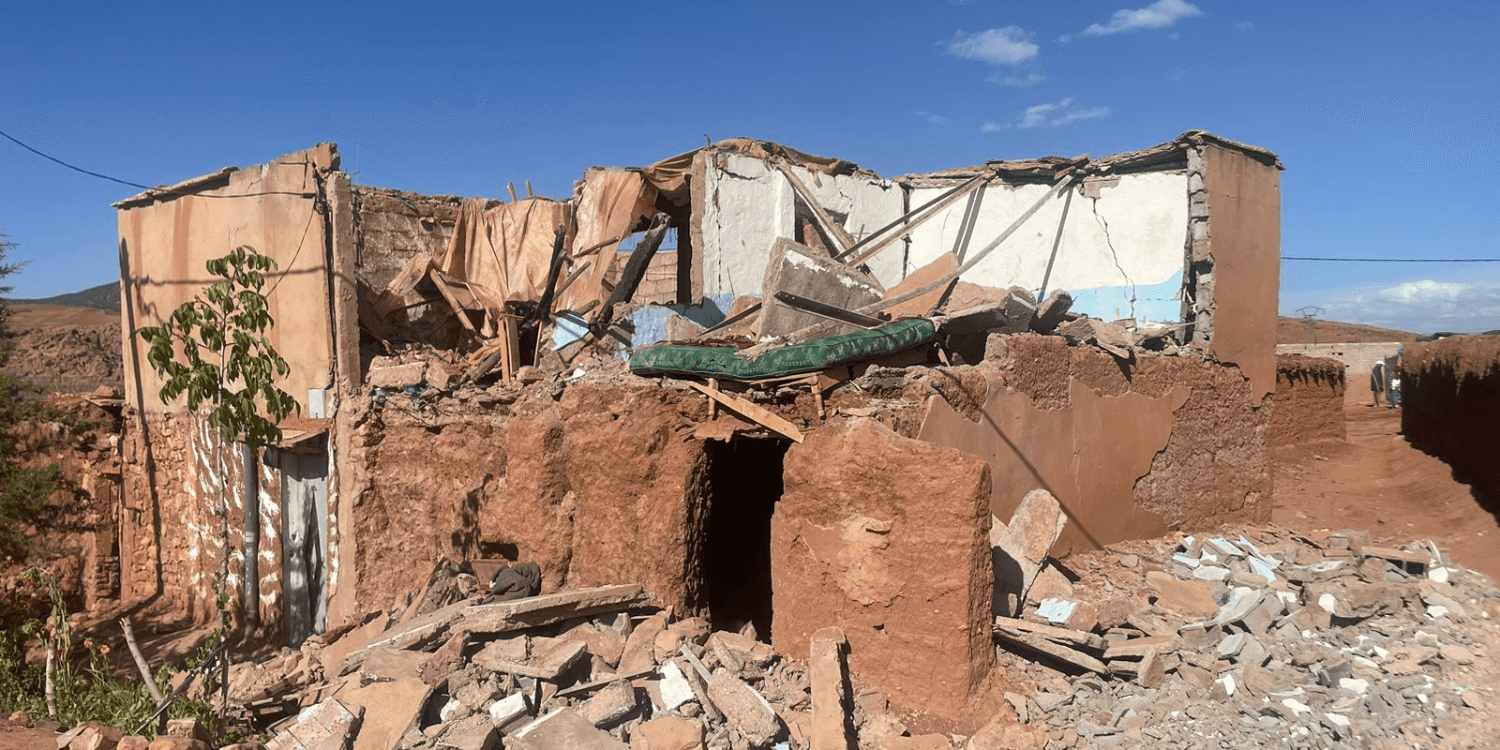 Das Erdbeben in Marokko hat ganze Dörfer zerstört.