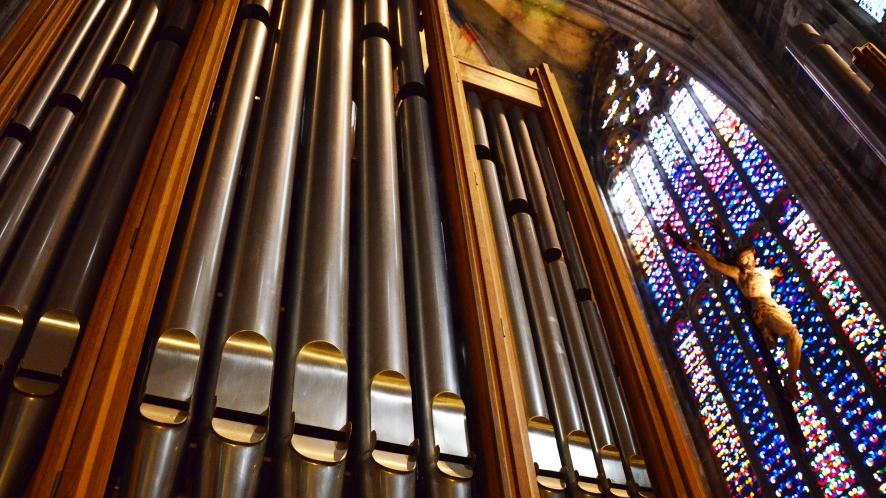 Orgel im Hohen Dom zu Aachen