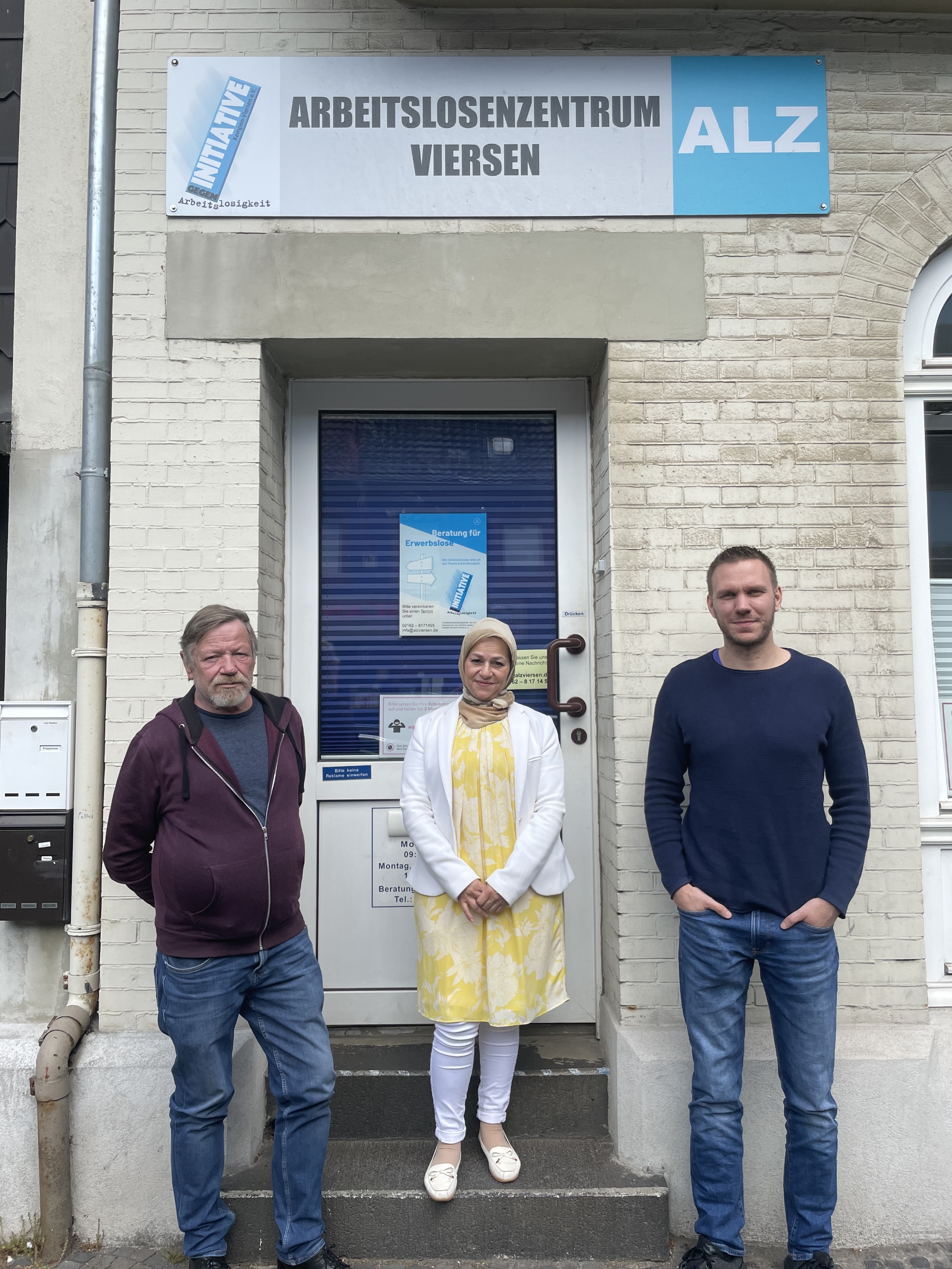 Das Team des ALZ: Armin Grabitz, Nimet Said und Julian Kroll bieten vielfältige Hilfen an (v.l.).