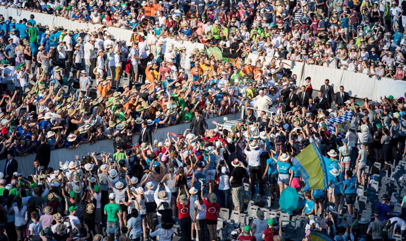 Zur Wallfahrt gehört auch eine Papstaudienz. (c) Bistum Aachen/Jonas Diener