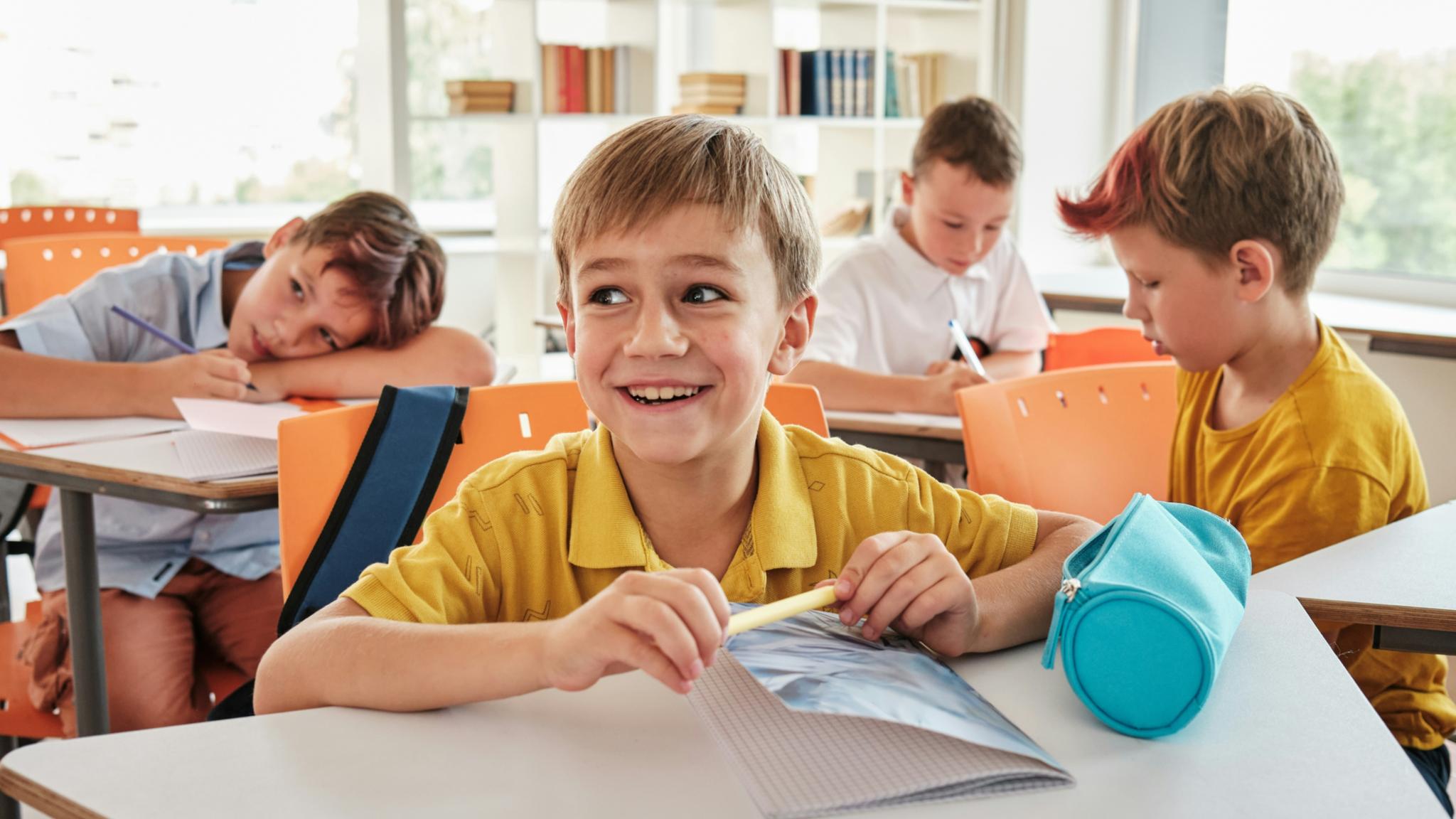 Schüler im Unterricht