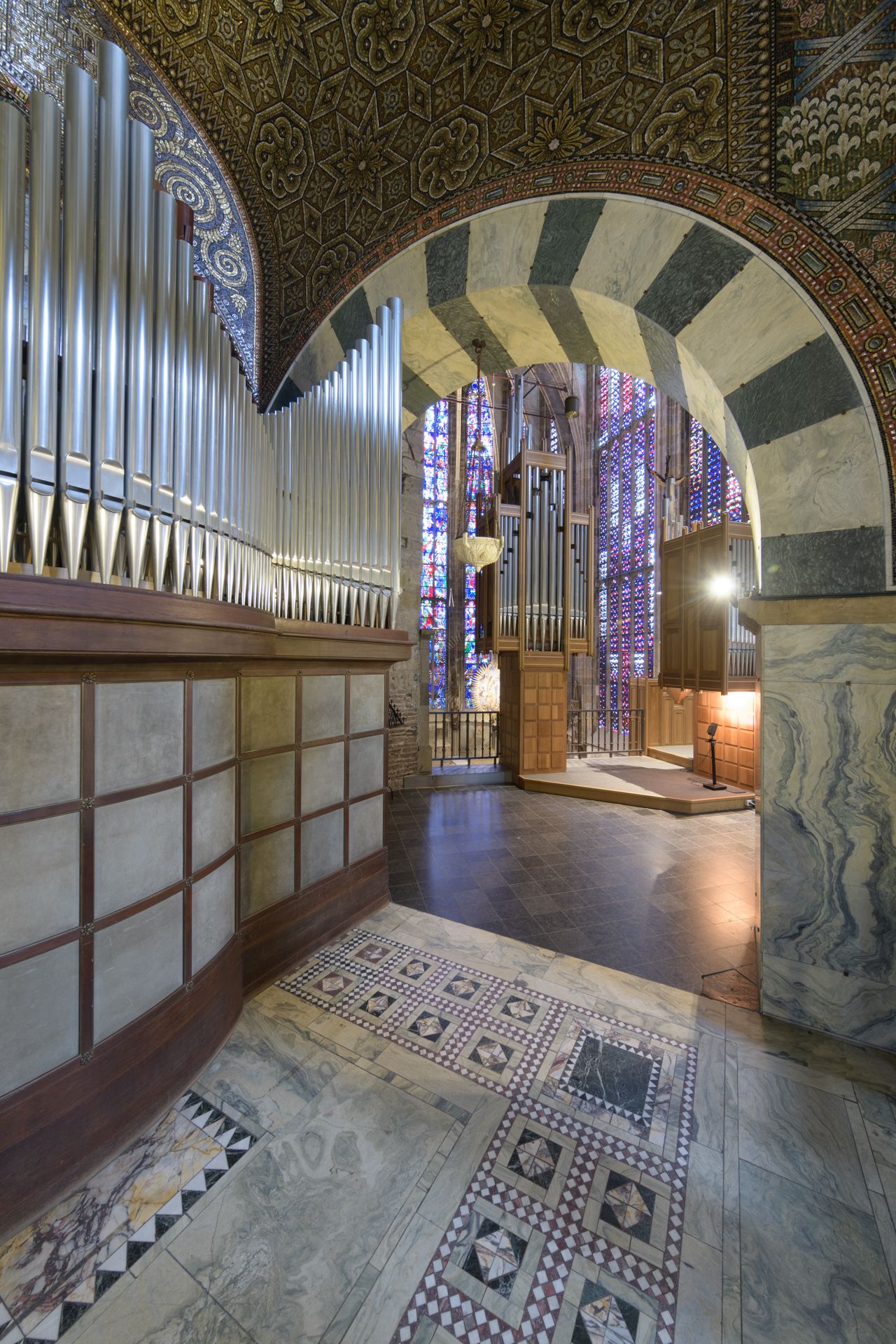 Aachener Dom, Orgelbau Klais (c) .