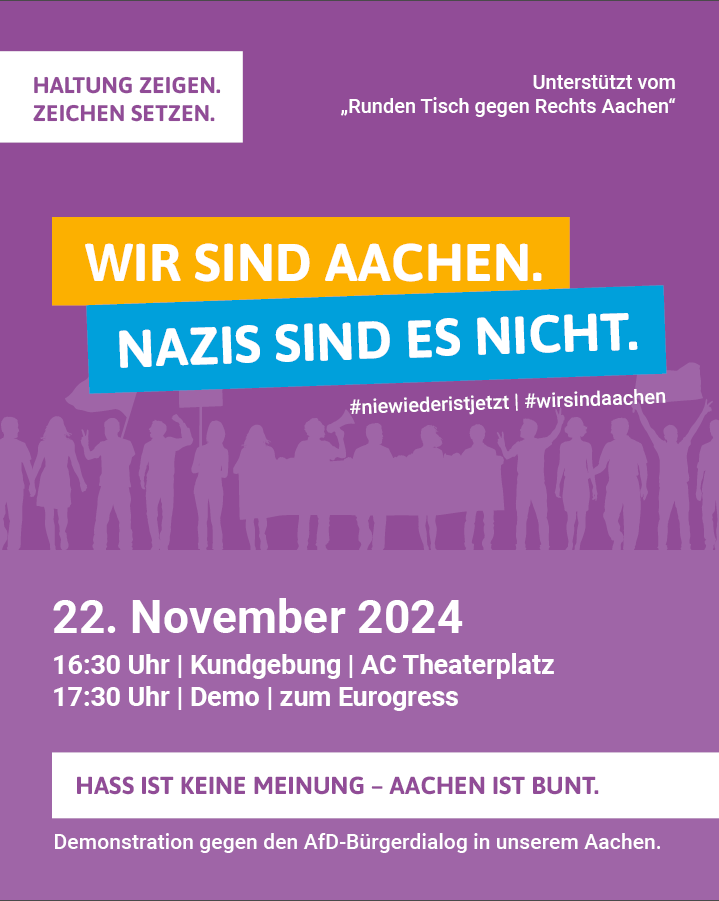 Demo gegen Rechts