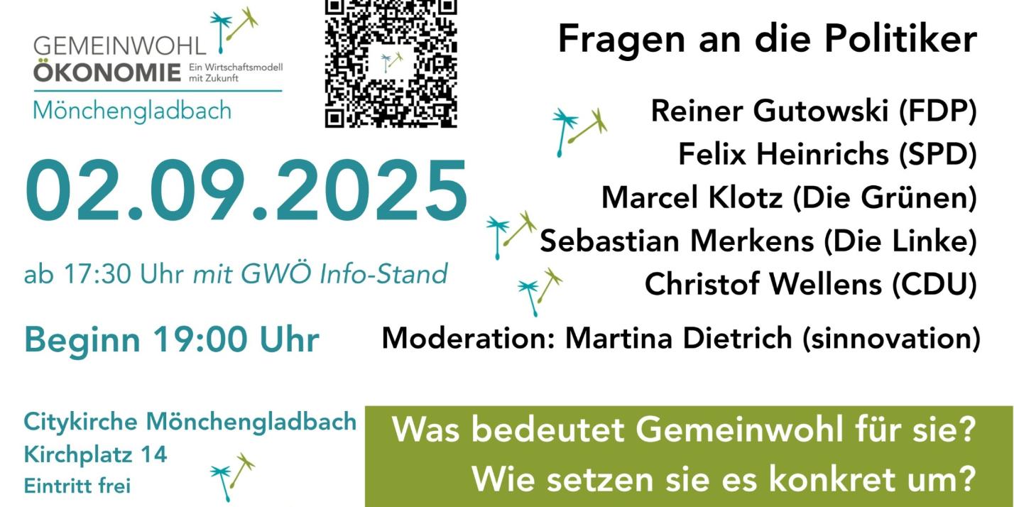 Podiumsdiskussion Citykirche Mönchengladbach