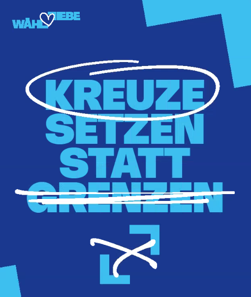 Wähl Liebe - Aktion der CSD Bewegung