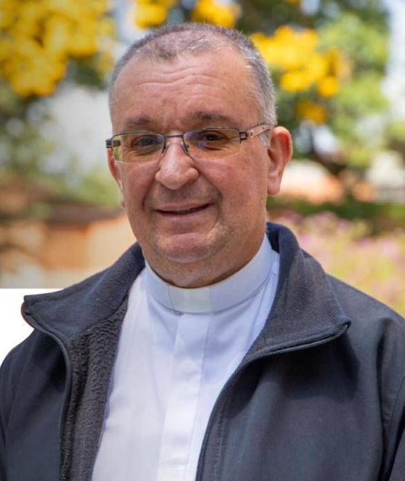 Der neue Leiter der Abteilung Orte von Kirche der kolumbianischen Bischofskonferenz: Padre John Mario Mesa Palacio.