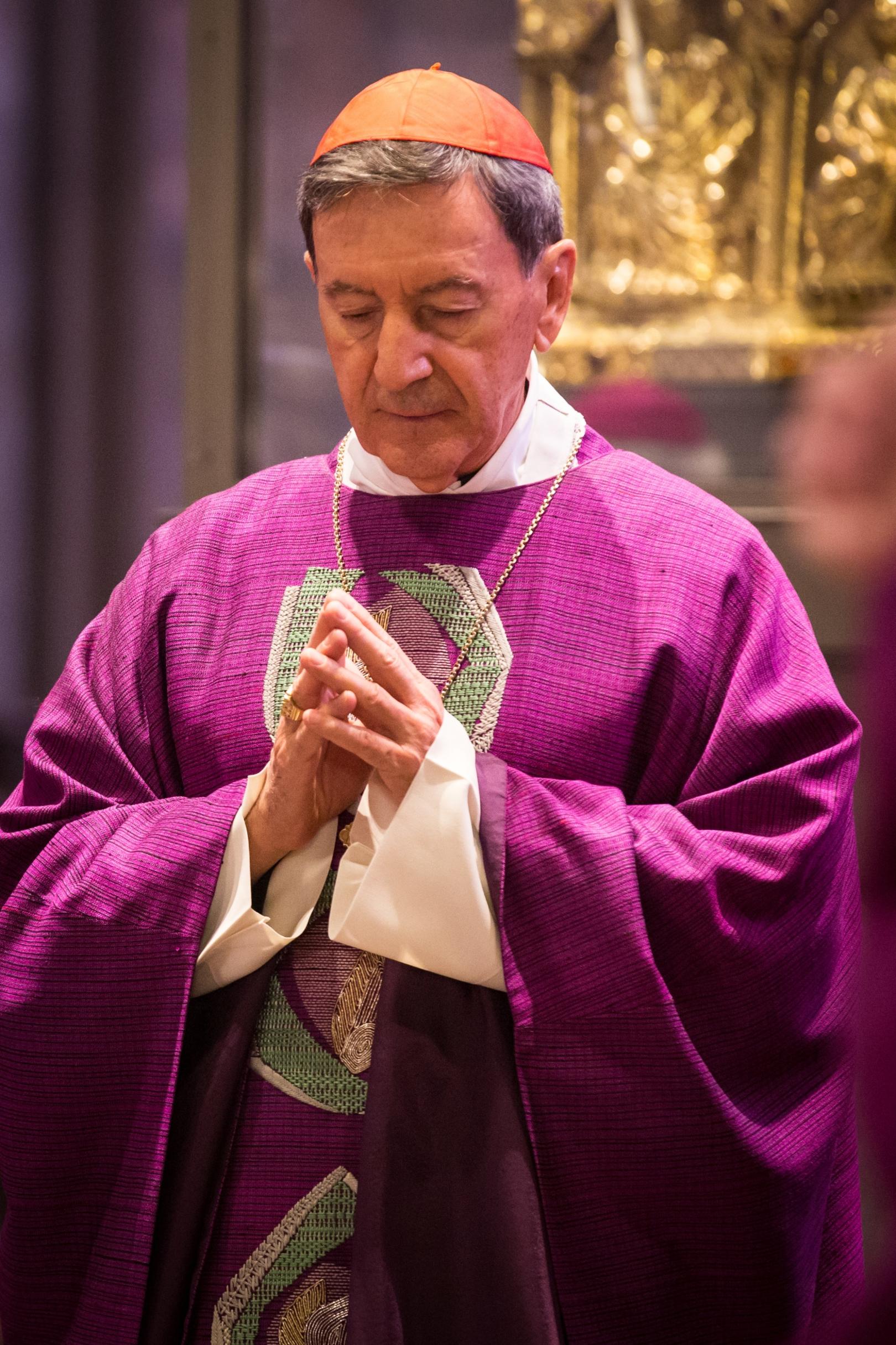 Monseñor Rubén Kardinal Salazar, der amtierende Erzbischof von  Bogotá (c) Bistum Aachen / Luz Müller