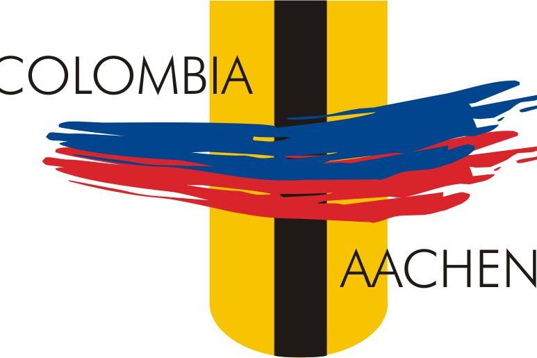 Logo der Partnerschaft zwischen der Kirche Kolumbiens und dem Bistum Aachen