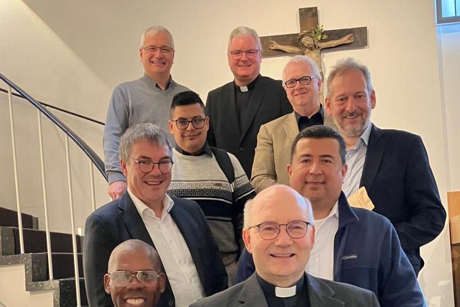 Besuch aus Pasto zu Gast im Aachener Bischofshaus.