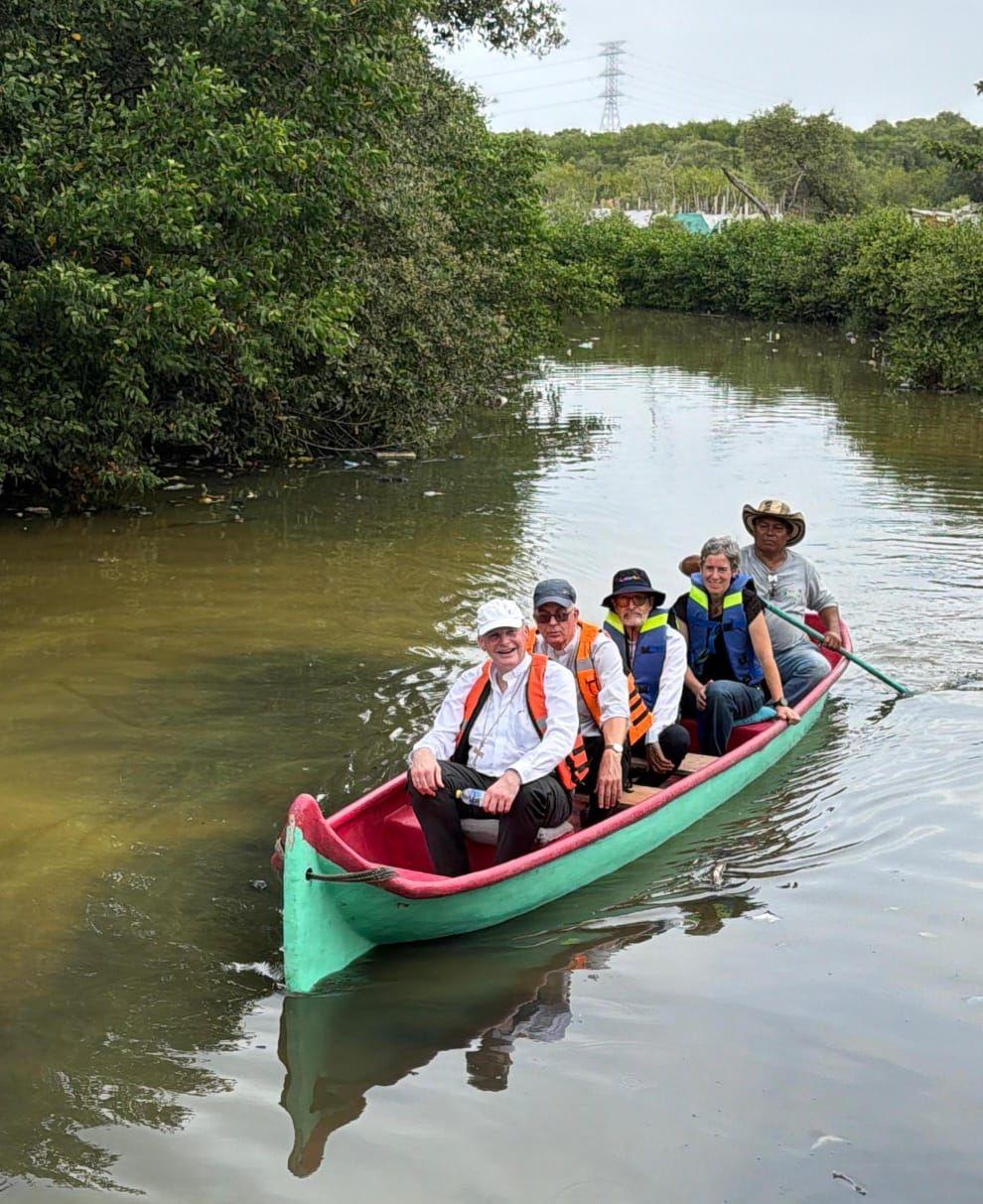 Kanutour in den Mangrovenwäldern bei Cartagena.