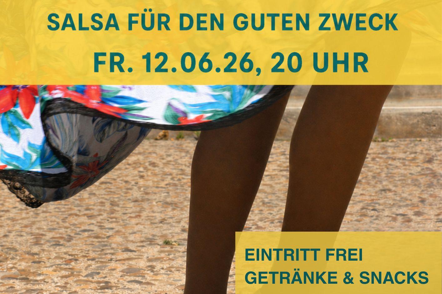 Plakat der Salsa-Party 2026