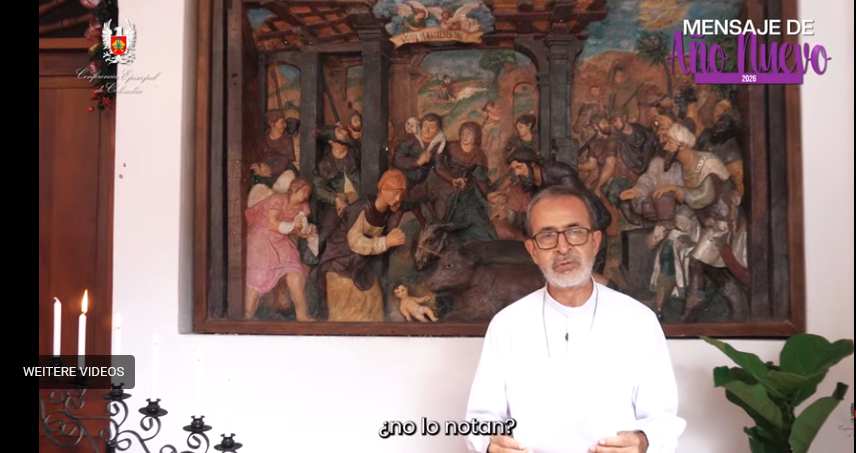 Presidente de la Conferencia Episcopal propone los “sueños de Dios” como hoja de ruta para Colombia en el 2026