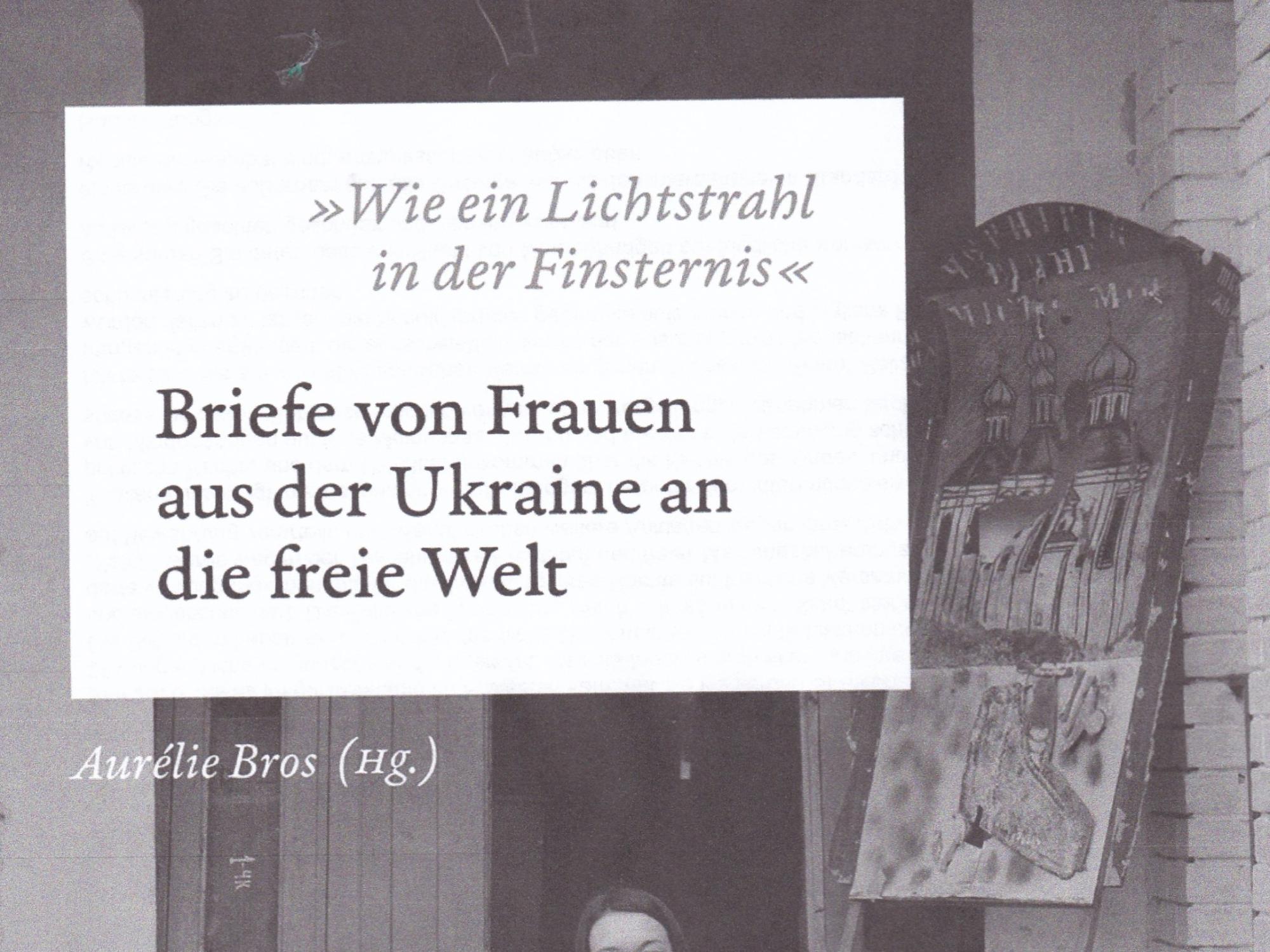 Buch-Cover: Briefe von Frauen aus der Ukraine an die freie Welt