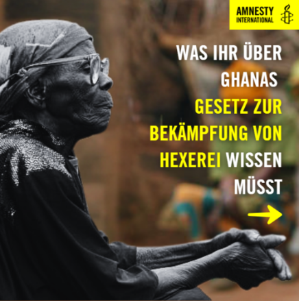 Was ihr über Ghanas Gesetz zur Bekämpfung von Hexerei wissen müsst