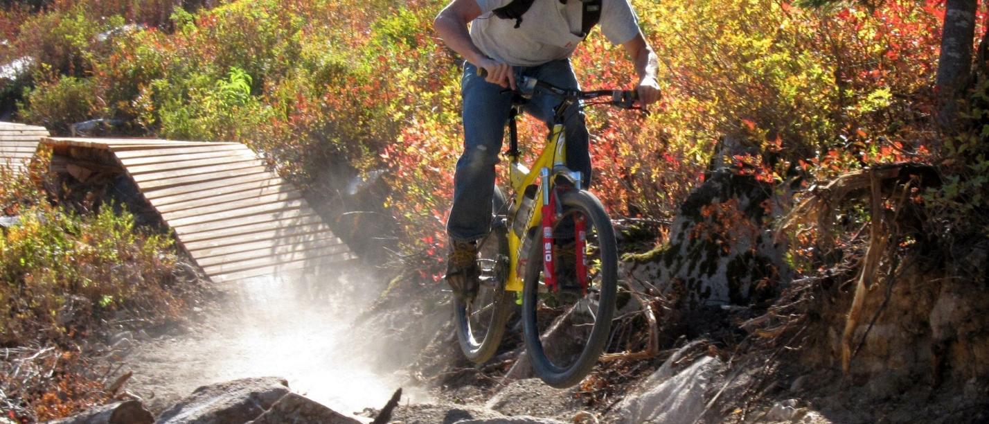 mountain-biking