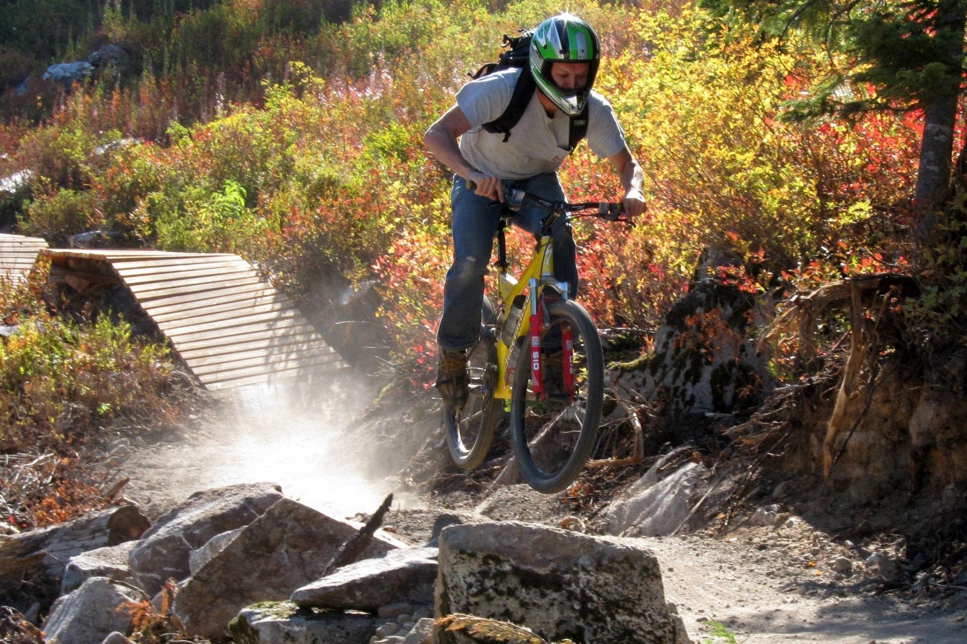 mountain-biking
