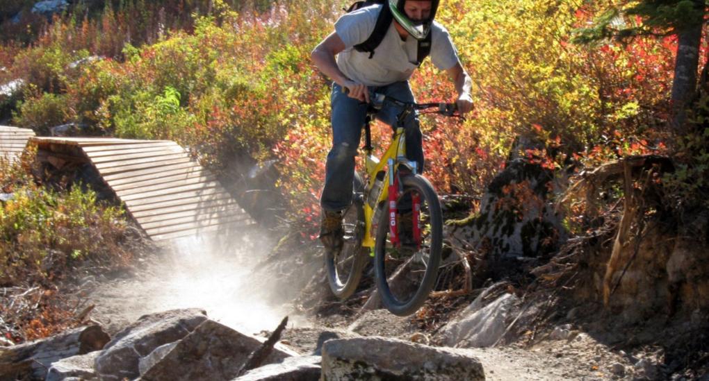 mountain-biking