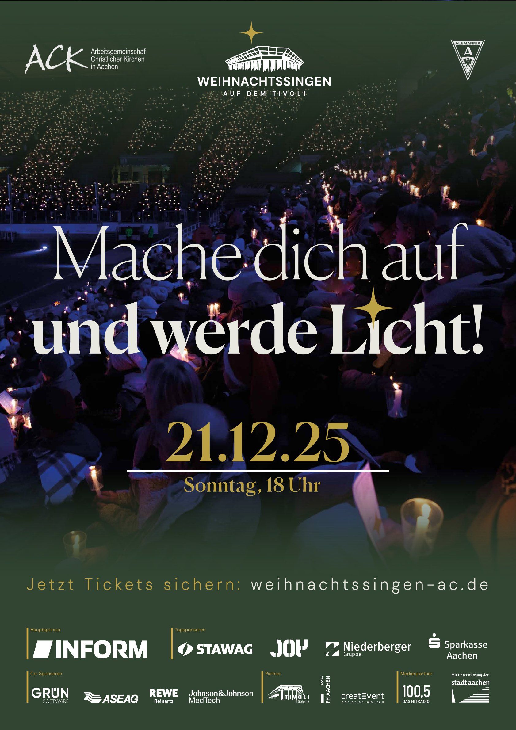 Weihnachtssingen auf dem Tivoli