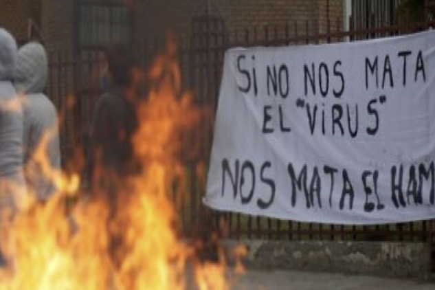„Wenn uns nicht das Virus tötet, tötet uns der Hunger“: In Santiago de Chile herrscht pure Verzweiflung.