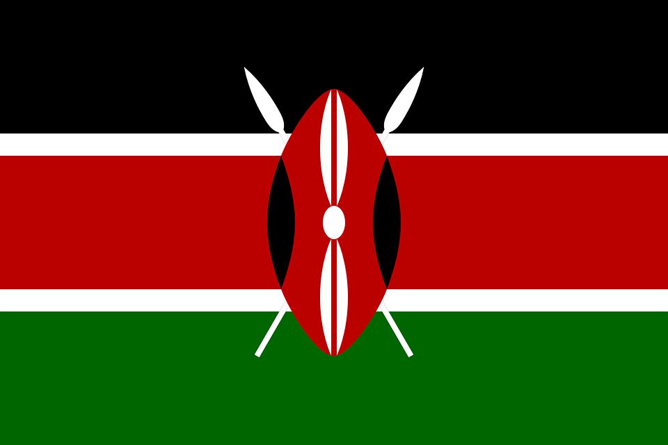 Flagge Kenias (c) www.pixabay.com