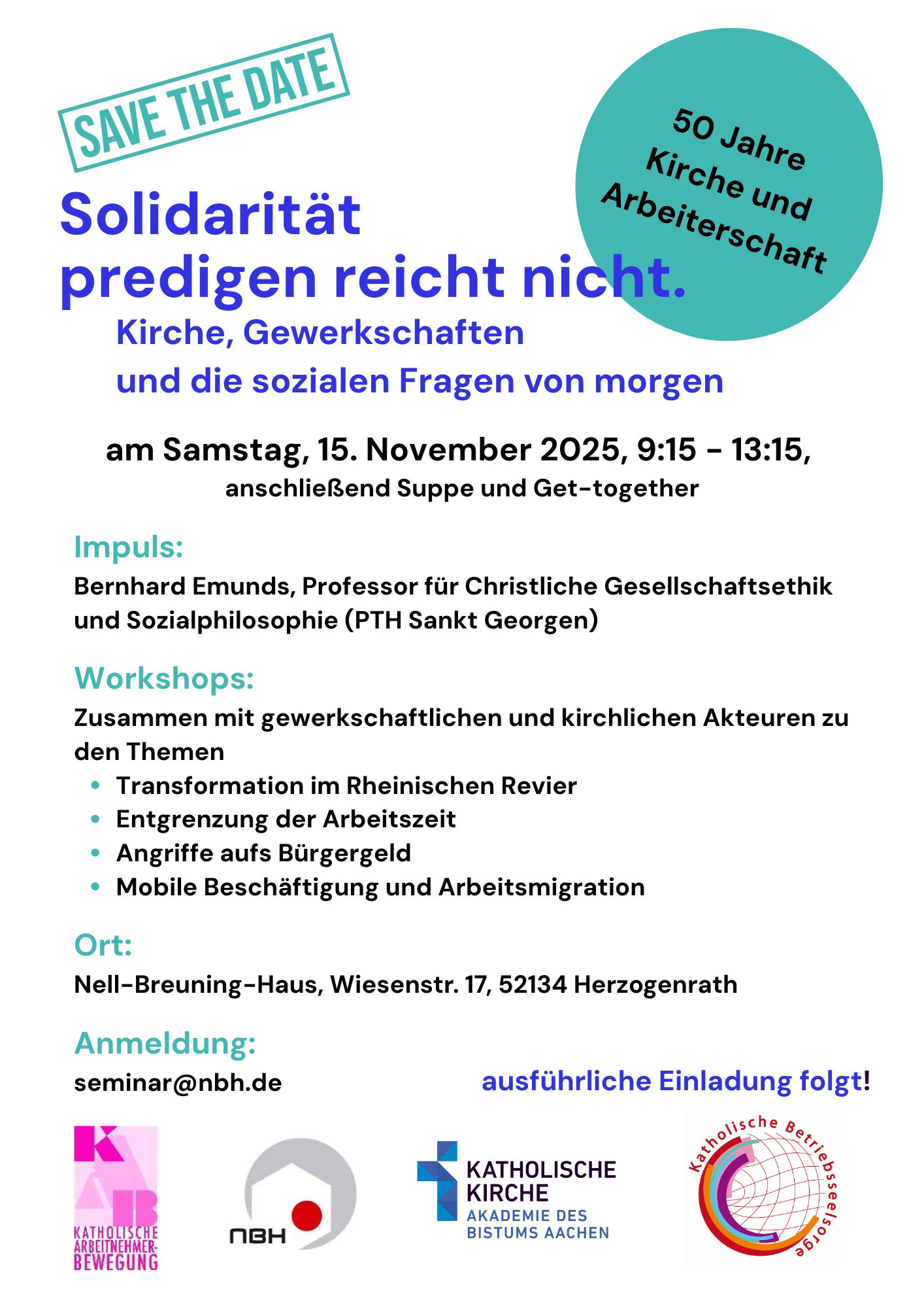 Save the date K und A