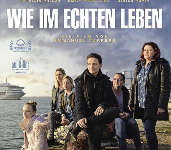 An zwei Orten wird der Film 'Wie im echten Leben' im Kino gezeigt und anschließend diskutiert