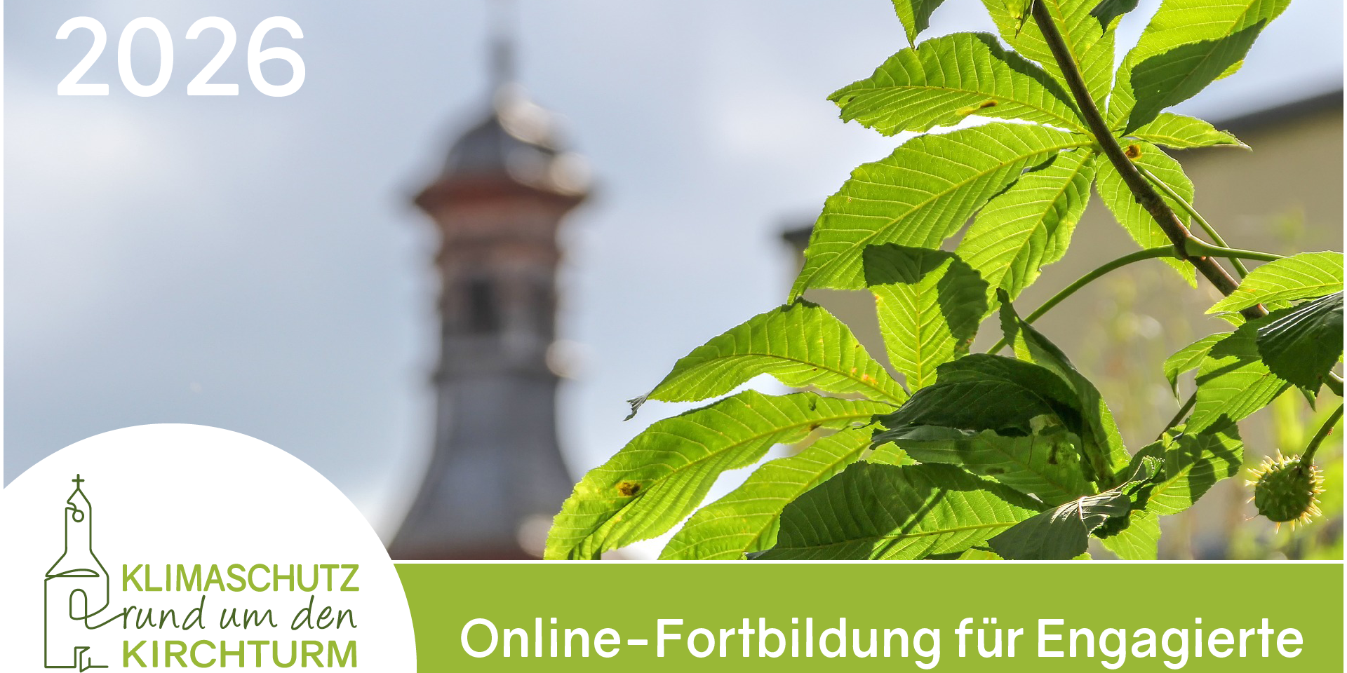 Online-Fortbildung Klimaschutz rund um den Kirchturm 2026