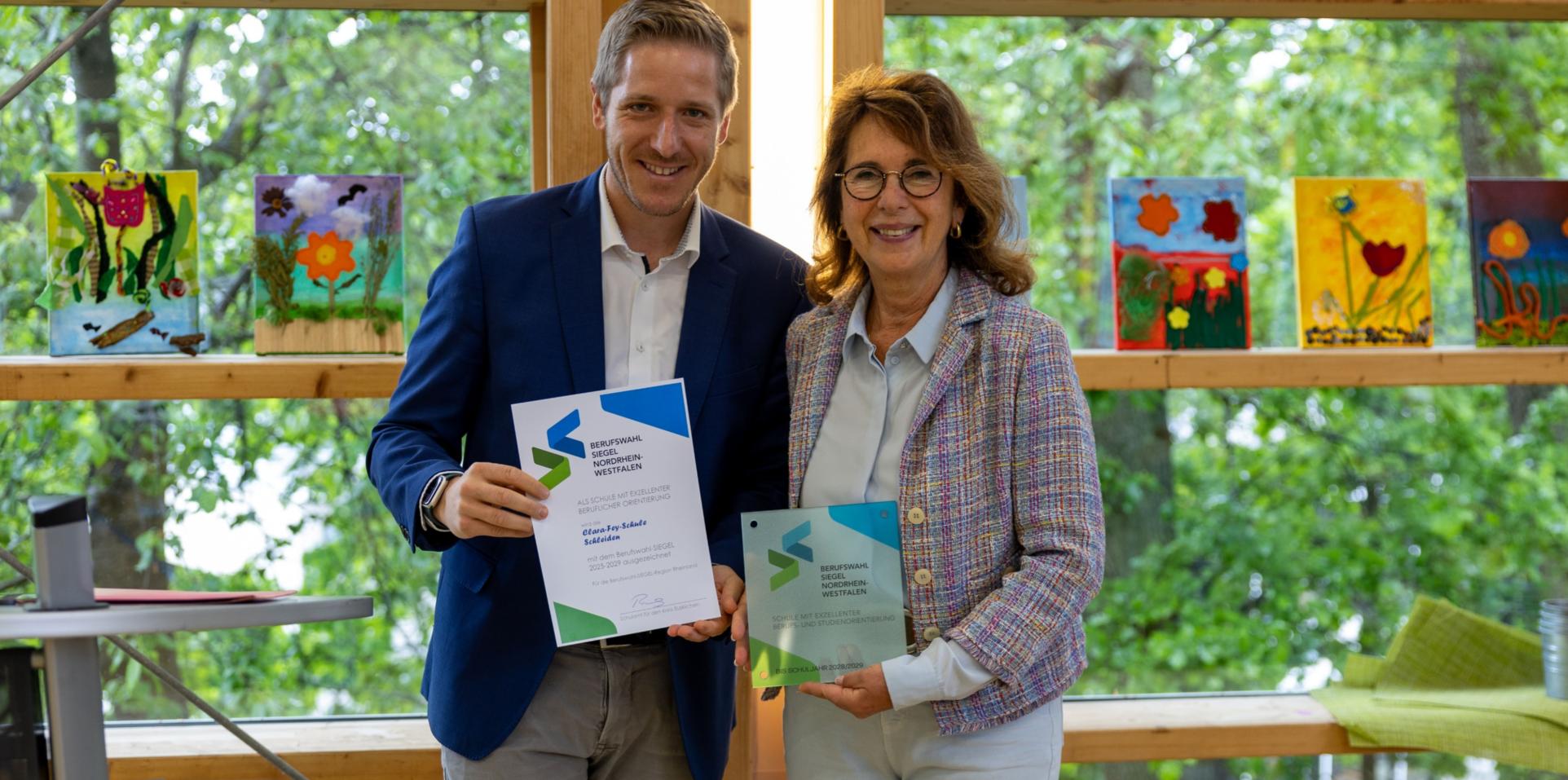 Clara-Fey-Schule erhält erneut Berufswahlsiegel
