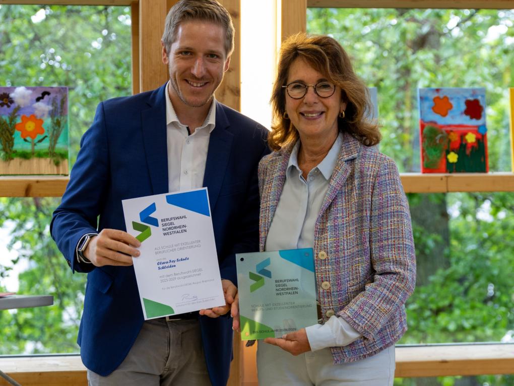 Clara-Fey-Schule erhält erneut Berufswahlsiegel