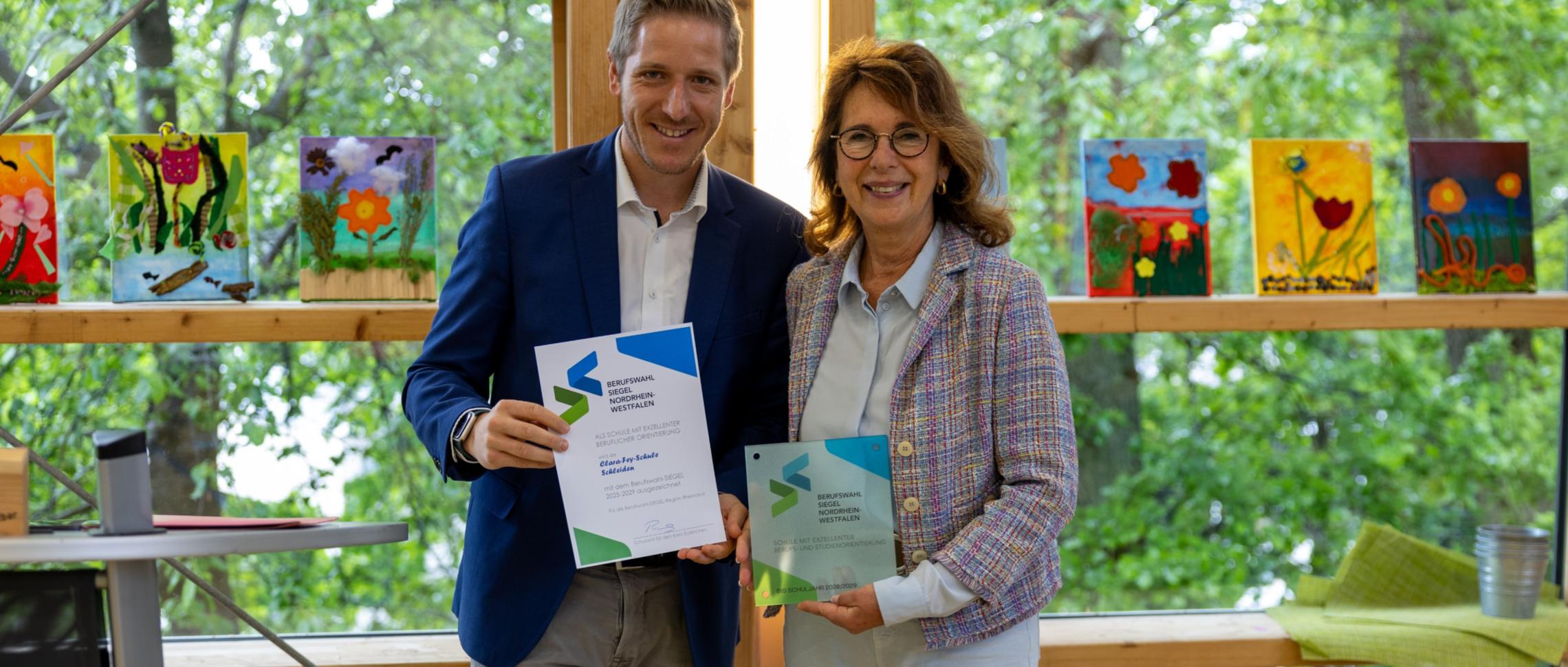 Clara-Fey-Schule erhält erneut Berufswahlsiegel