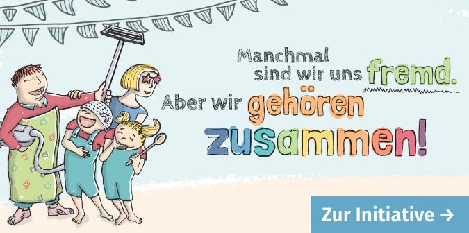 Familien feiern Demokratie