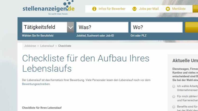 Checkliste
