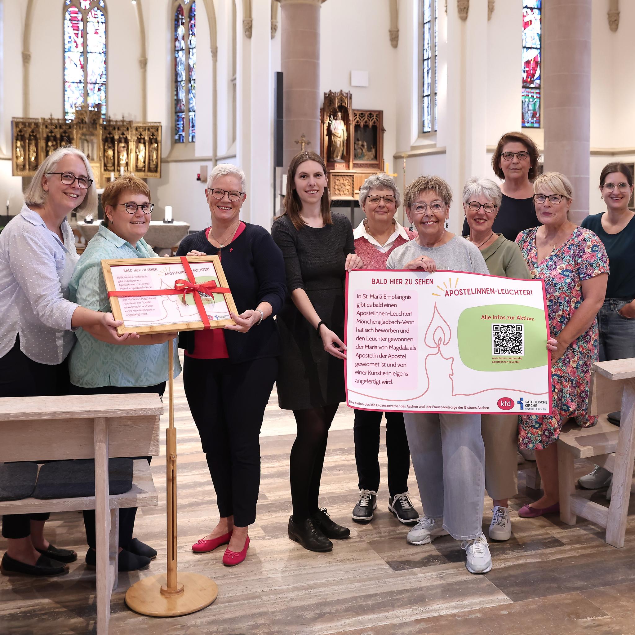 Initiatorinnen der Bewerbung aus St. Mariä Empfängnis, MG-Venn