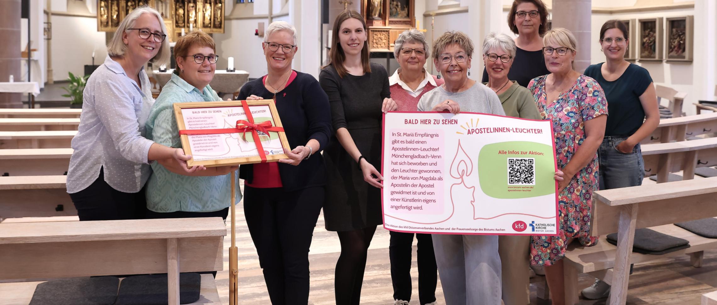 Initiatorinnen der Bewerbung aus St. Mariä Empfängnis, MG-Venn