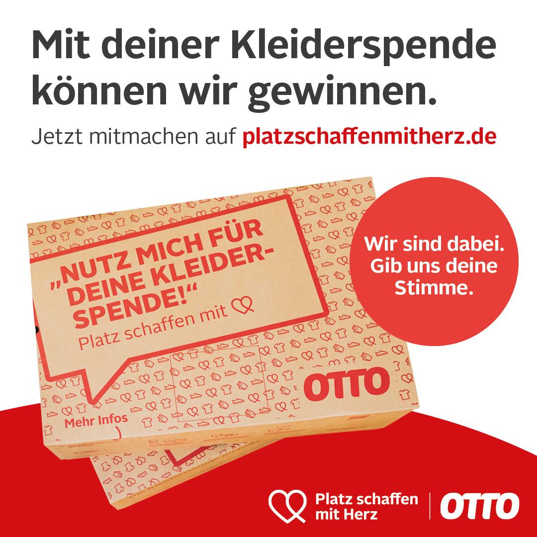 Platz schaffen mit Herz und Otto