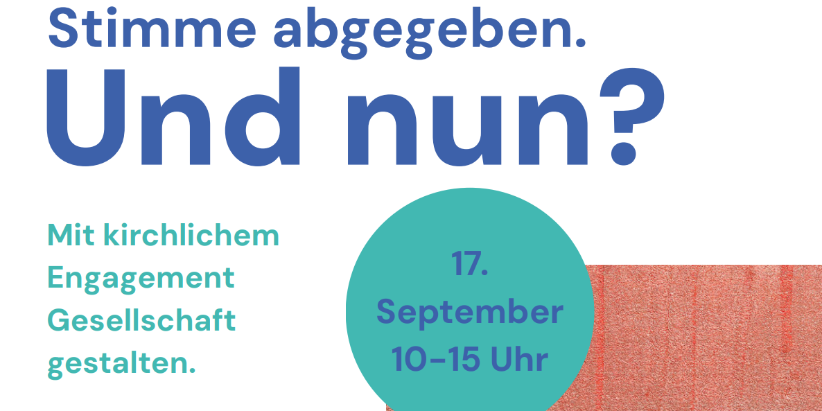 Text in Bild; Stimme abgeben, und nun?