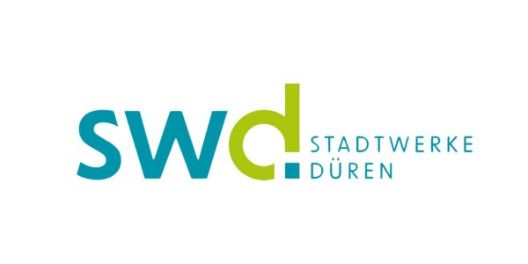 Schriftzug swd Stadtwerke Düren