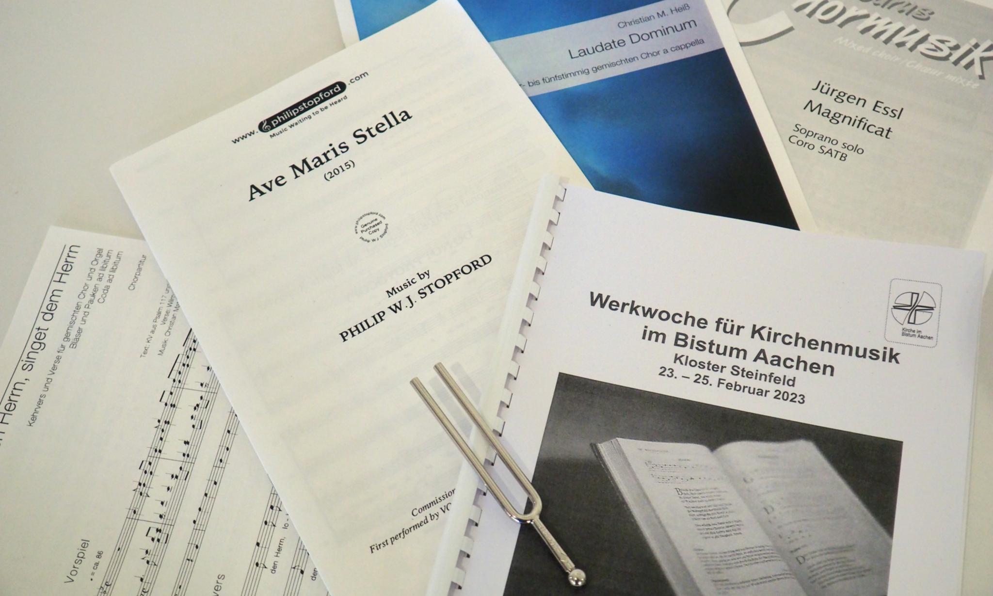 Bericht zur Werkwoche für Kirchenmusik im Bistum Aachen 2023