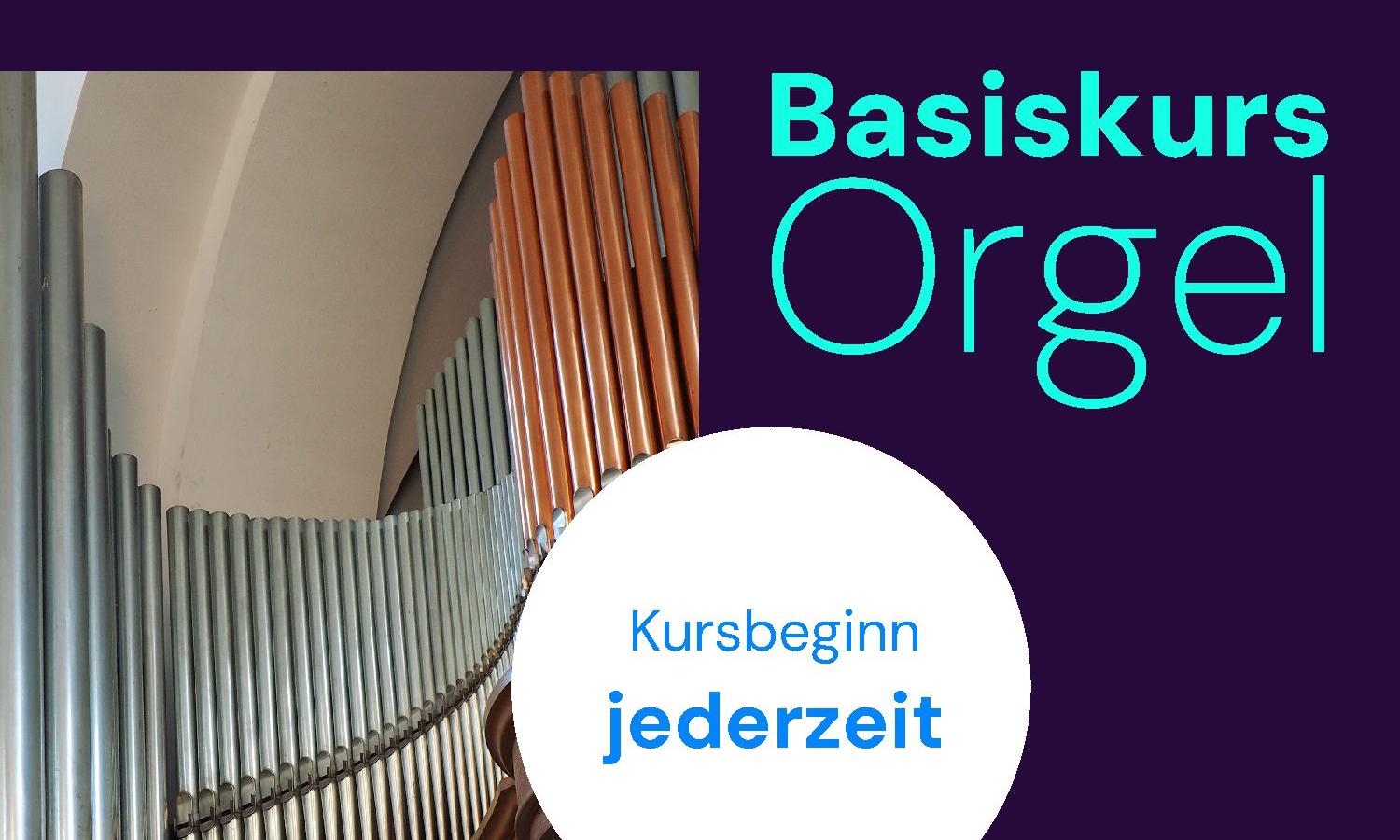 Basiskurs Orgel - Kursbeginn jederzeit!