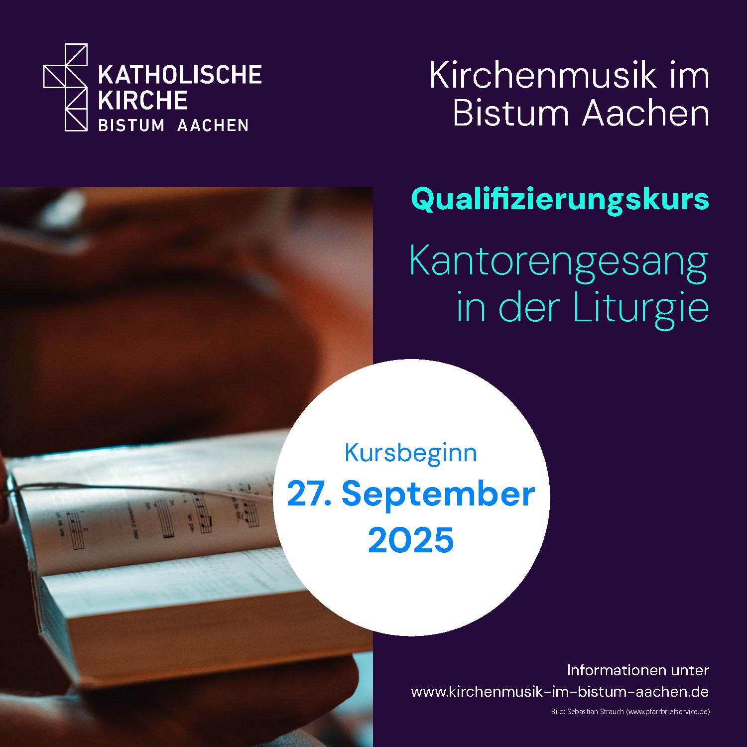 SAVE THE DATE 2025 Kantorengesang Bistum