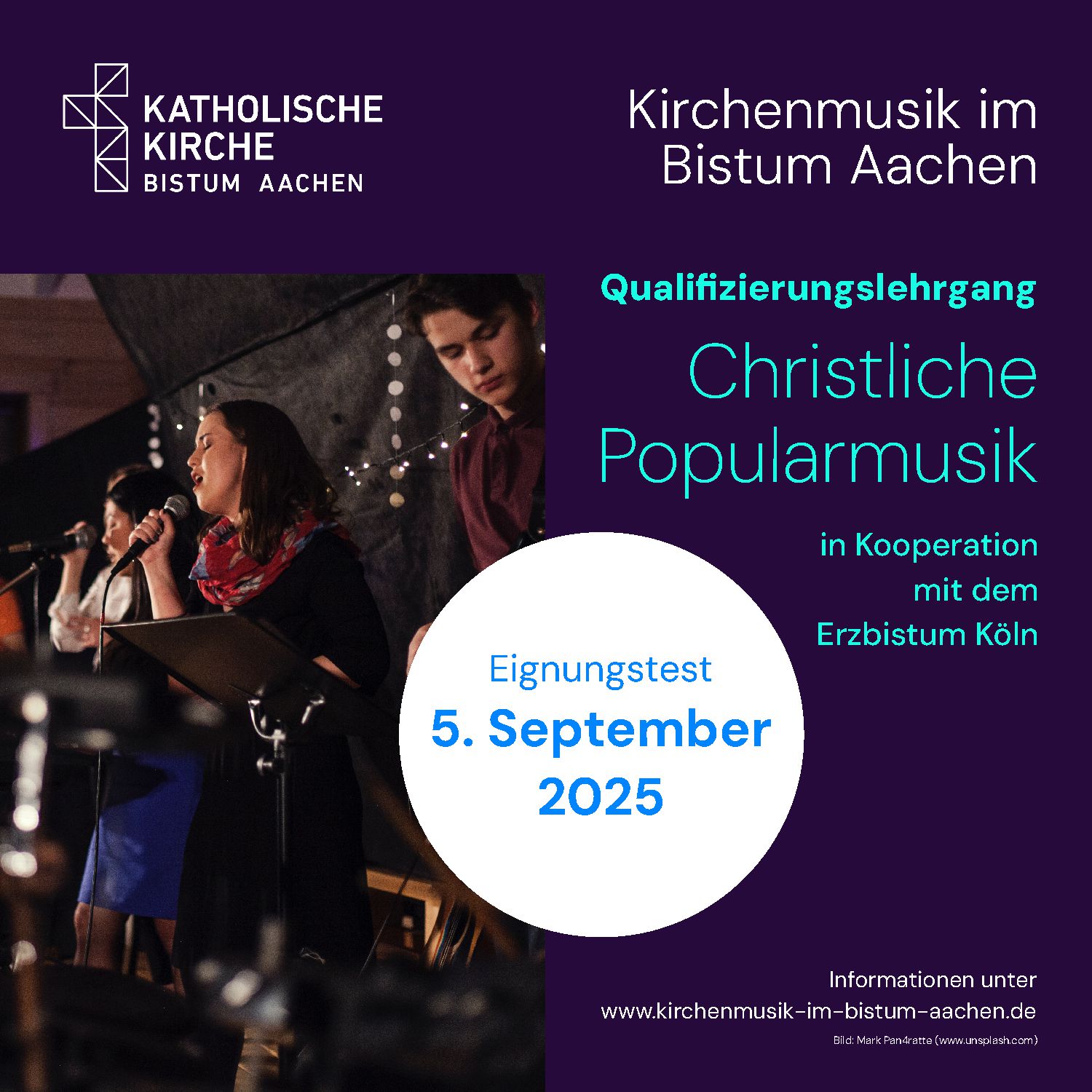 SAVE THE DATE 2025 Popularmusik Bistum