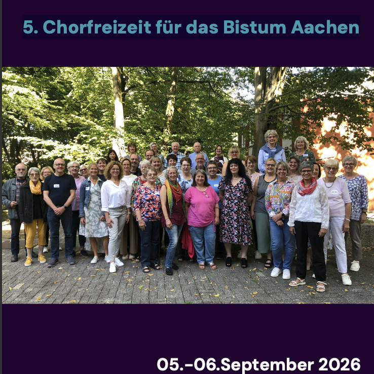 Titelbild Chorfreizeit 2026