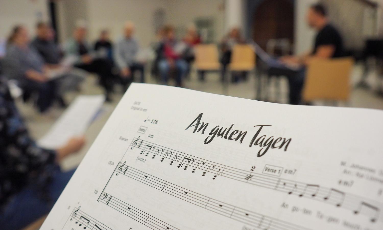 An guten Tagen - Bericht zum Workshop Pop-Chor-Leitung mit Kai Lünnemann