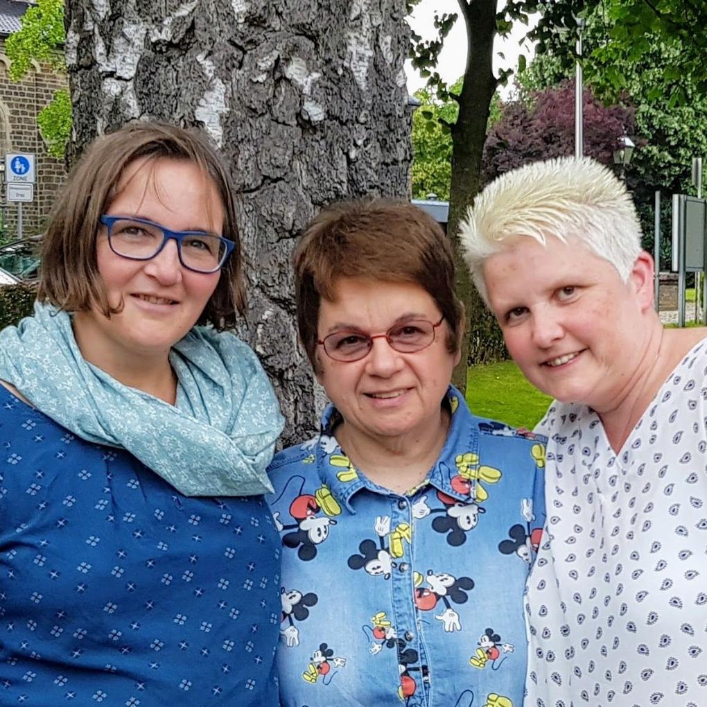von links nach recht: Petra Derouaux, Kathi Grün, Veronika Van de Walle